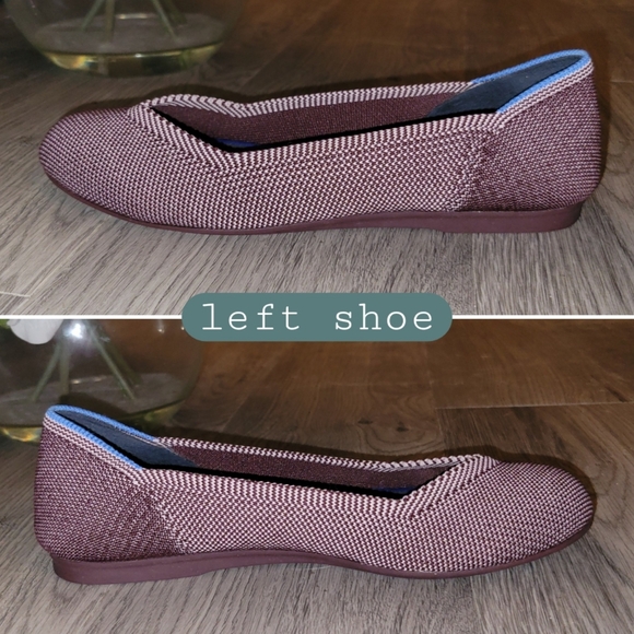 Rothy's The Flat Birdseye Plum Round Toe Flats, Women's Size 6.5, EU 37 - Picture 9 of 16